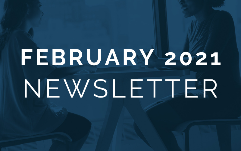 February 2021 Newsletter logo