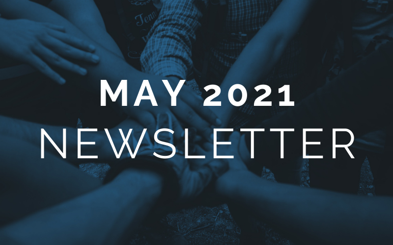 May 2021 newsletter header image